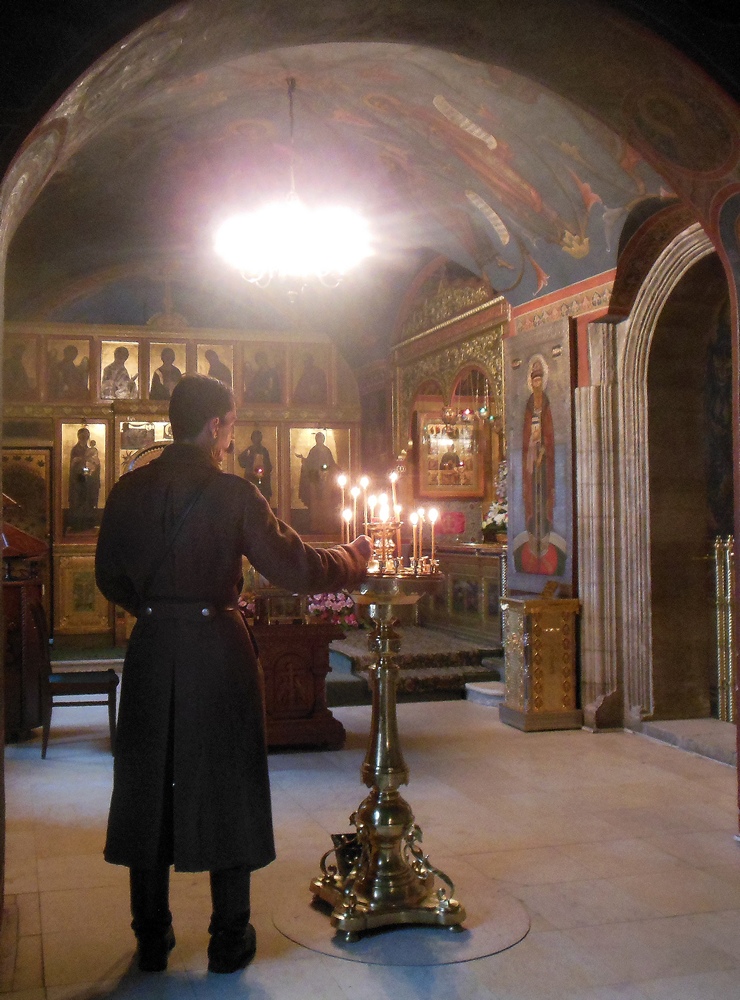 Moscow. In Danilov monastery...