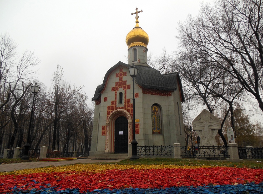 Moscow. Church close to Tulskaya metrostation