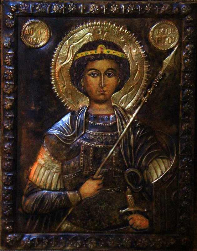 St. George icon from St. Iona church in Latali