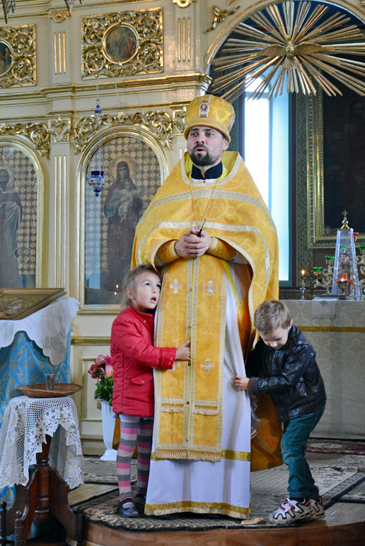 Fr Nikolai and his children