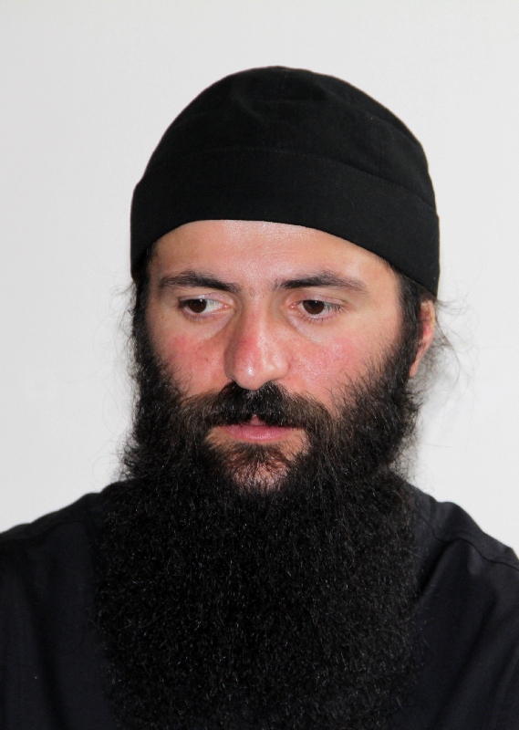 Georgian monk from Mestia