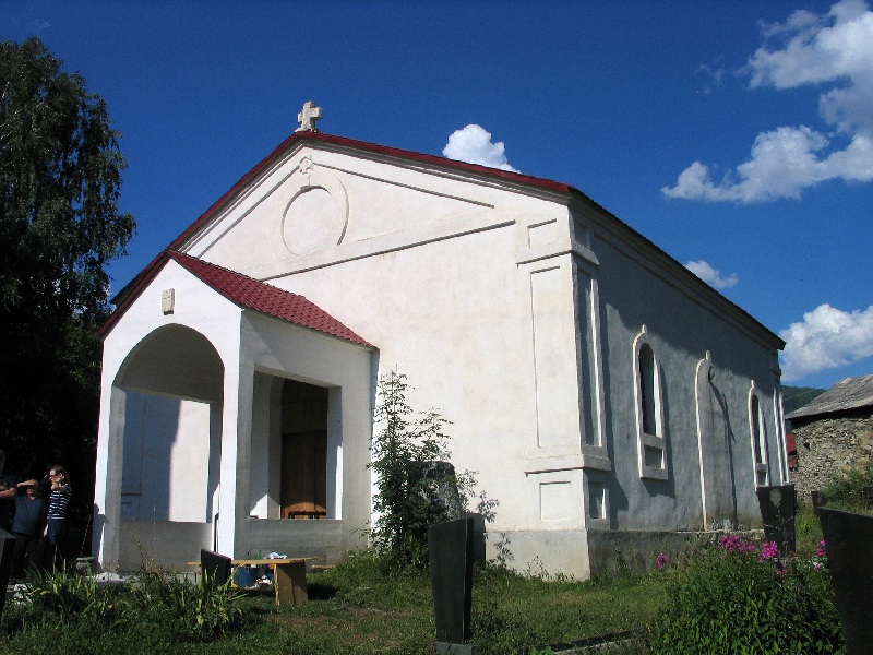 Monasterian church in Mestia