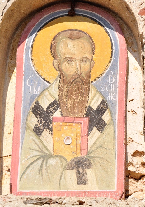 Икона са улаза у скит Св. Василија, код Хиландара, Света Гора