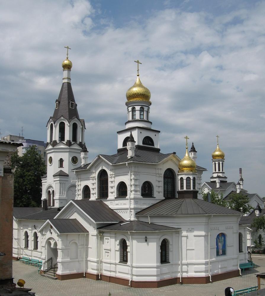 Свято-Никольская монастырская церковь в Гомеле.