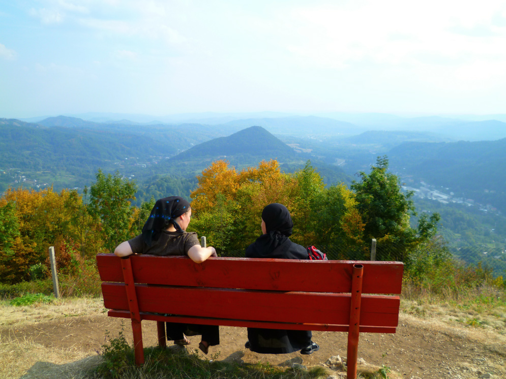 view from Arnota monastery