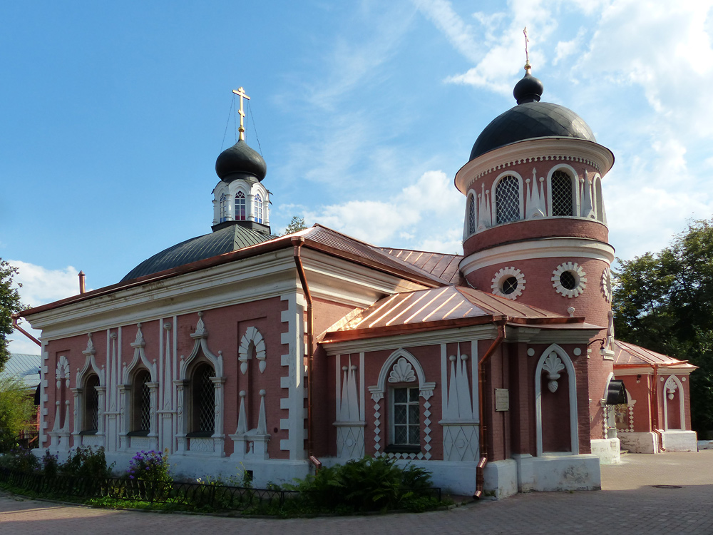 Никольская церковь на Преображенском кладбище в Москве