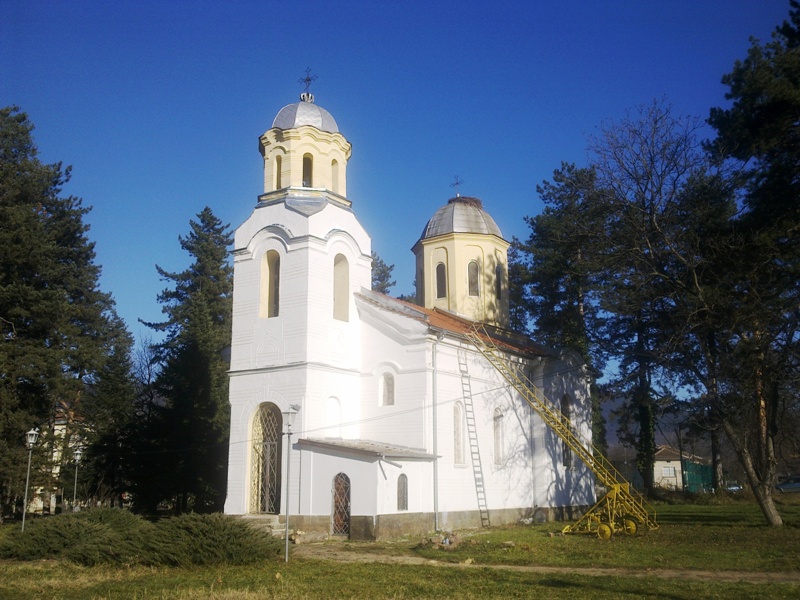 Църква ”Свети Великомъченик Георги” (1909) – село Трудовец, България. 