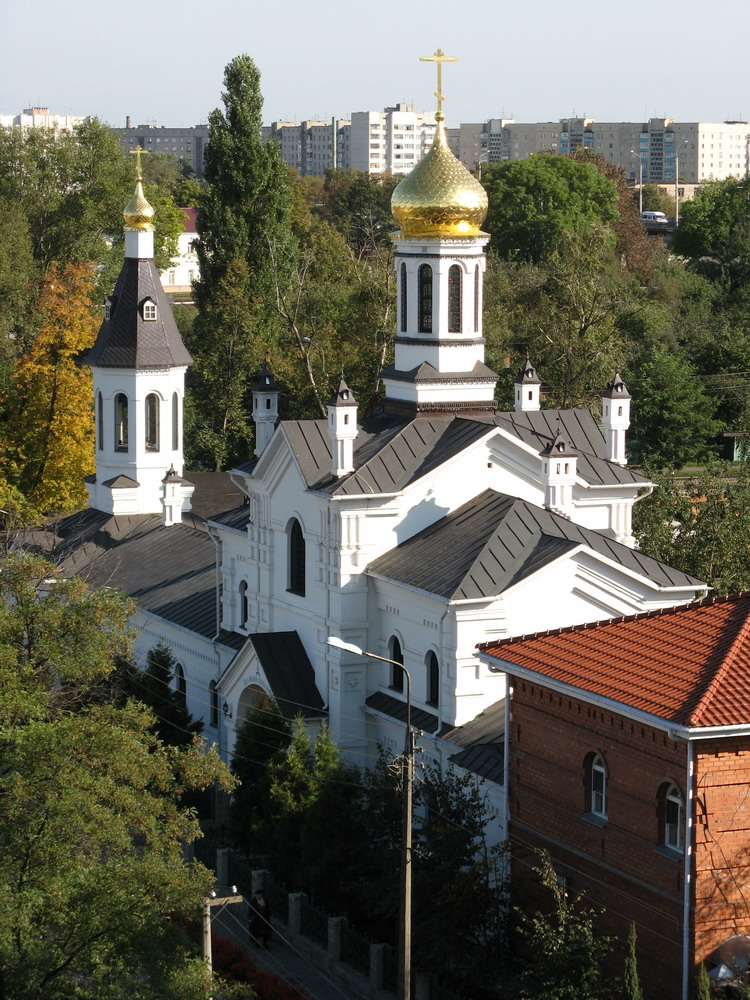 Монастырская надвратная церковь прп. Дионисия Радонежского. Гомель