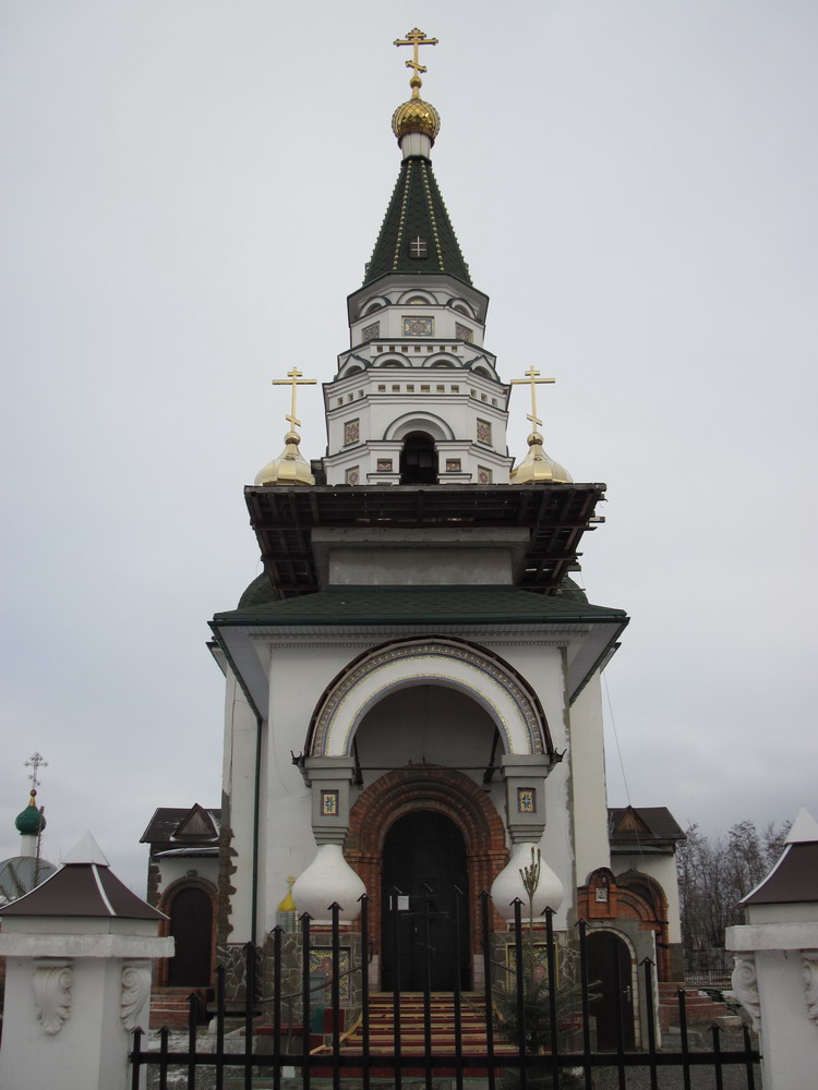 Царква прп. Сергія Раданежскага ў Мільчы, Гомель. 6 лютага 2015 г.