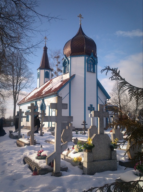 frosty but sunny
