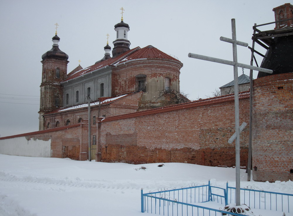 Рождества-Богородицы Юровичский монастырь. Фото 30 марта 2013 г.