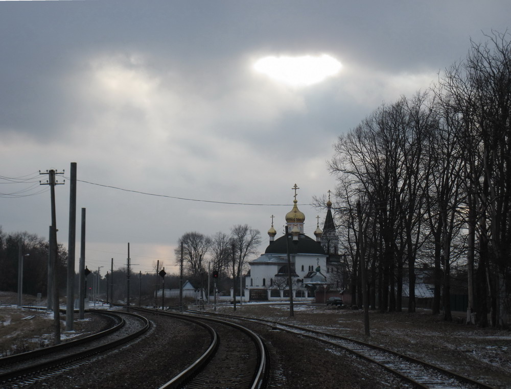 Царква прп. Сергія Раданежскага ў Мільчы, Гомель. 6 лютага 2015 г.