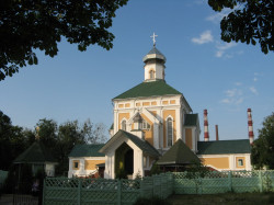 from homel 
Церковь Архистратига Михаила в поселке Костюковка 
2015-02-18 11:44:08