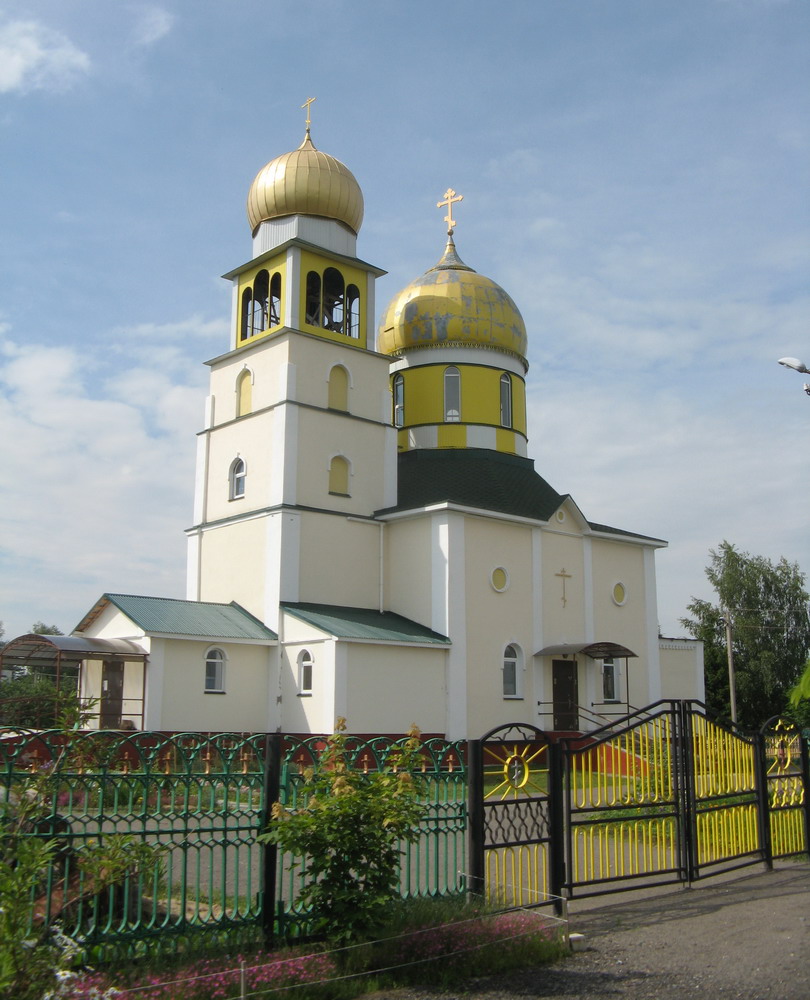 Свято-Николаевская церковь в Бобовичах. Фото 10 июня 2012 г.