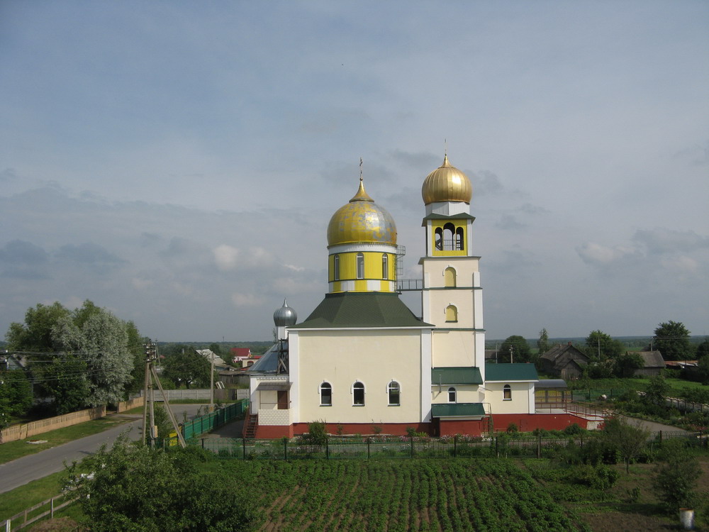Царква Свяціцеля Мікалая ў Бабовічах. 10 чэрвеня 2012 г.