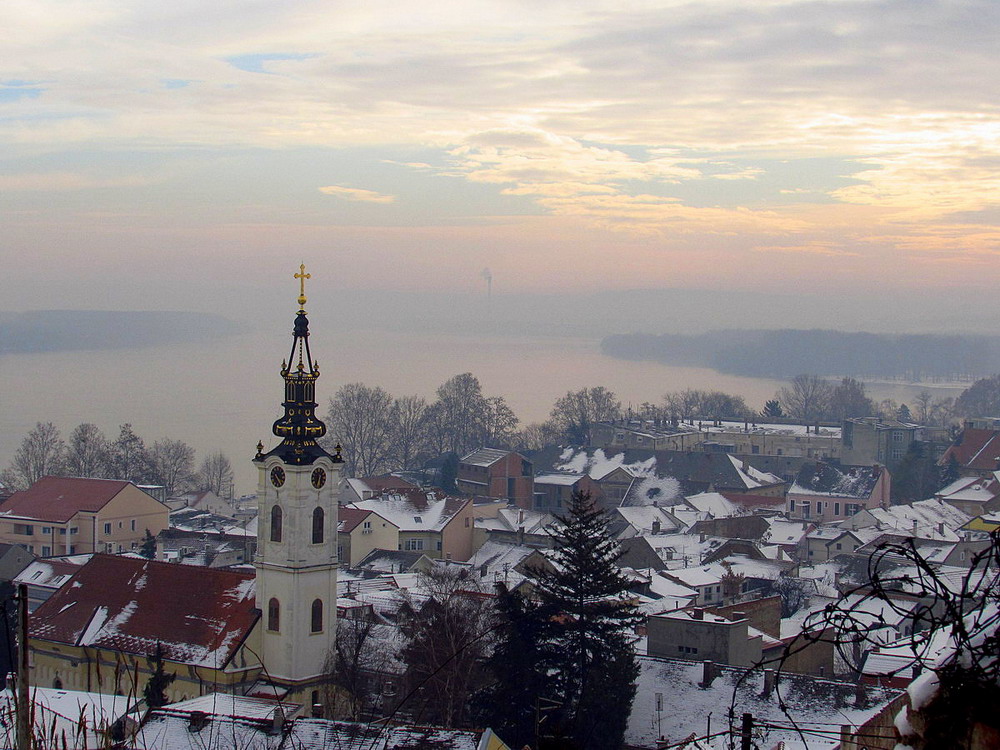 Christmas morning -St.Nicholas Church, Zemun (Belgrade)