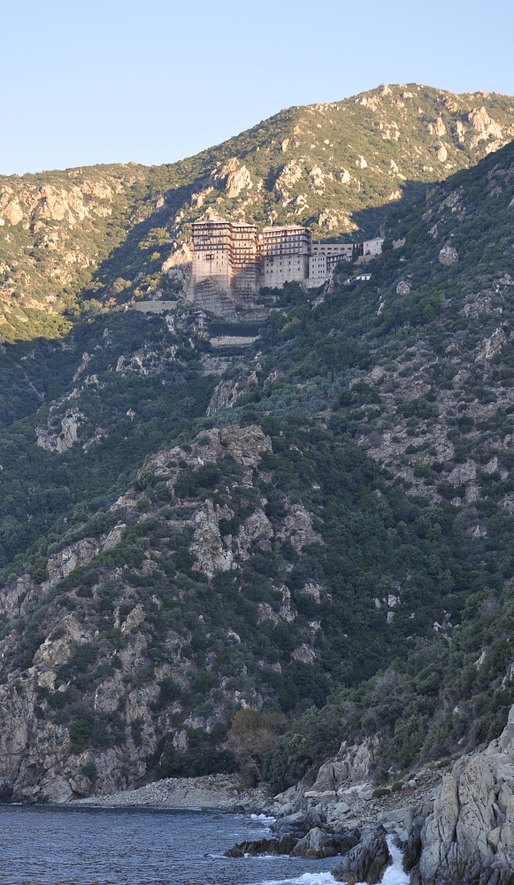 МОНАСТЫРЬ СИМОНОПЕТР - Ιερά Μονή Σίμωνος Πέτρα - Monastery Simonos Petras 2014 (6)