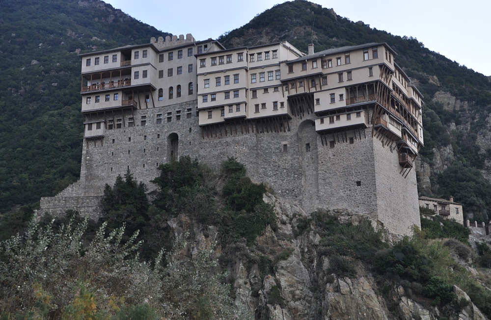 МОНАСТЫРЬ ДИОНИСИАТ - Ιερά Μονή Διονυσίου - Monastery Agios Dionisiou 2014 (4)