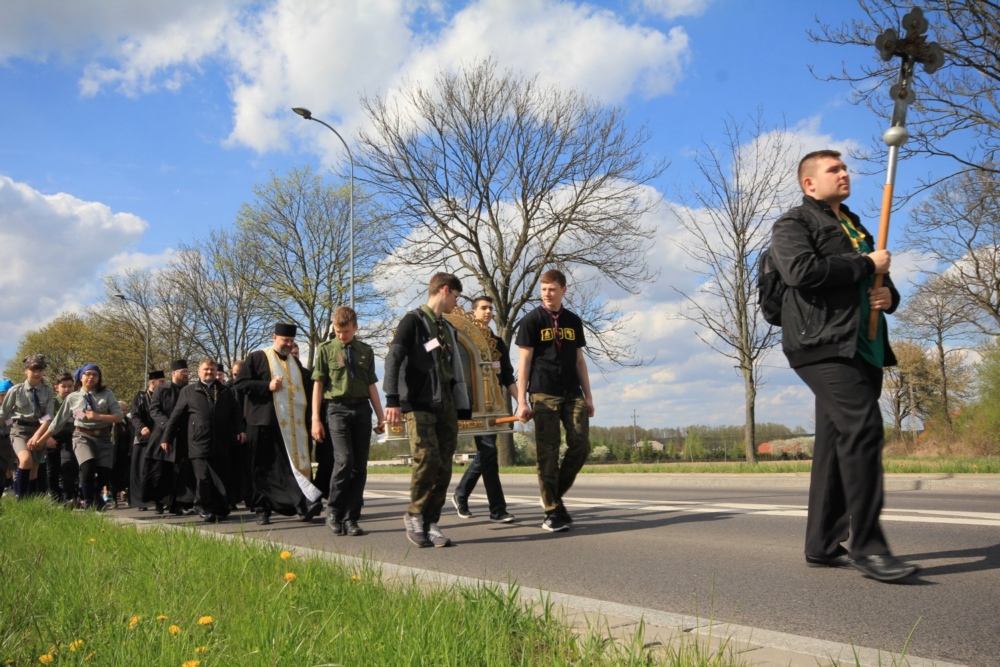 The pilgrimage to Zwierki convent 1
