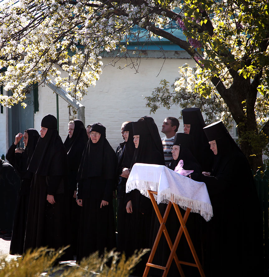 Spring in the Pokrov Monastery