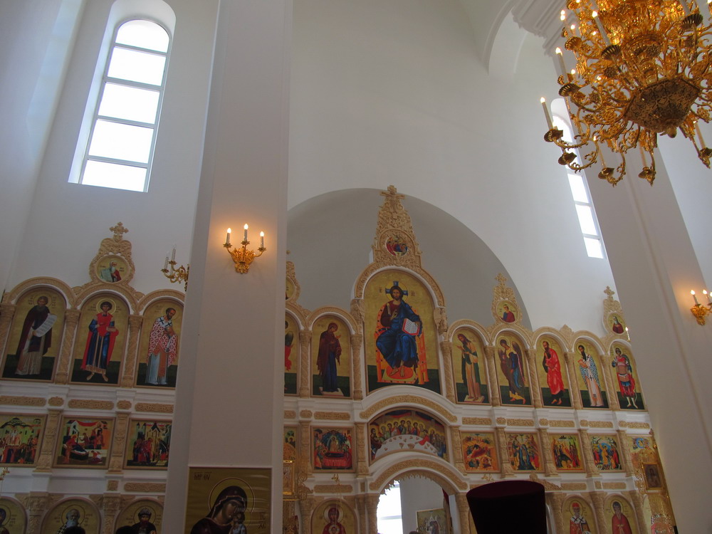 Іканастас. Царква свяціцеляў Кірыла і Лаўрэнція Тураўскіх.