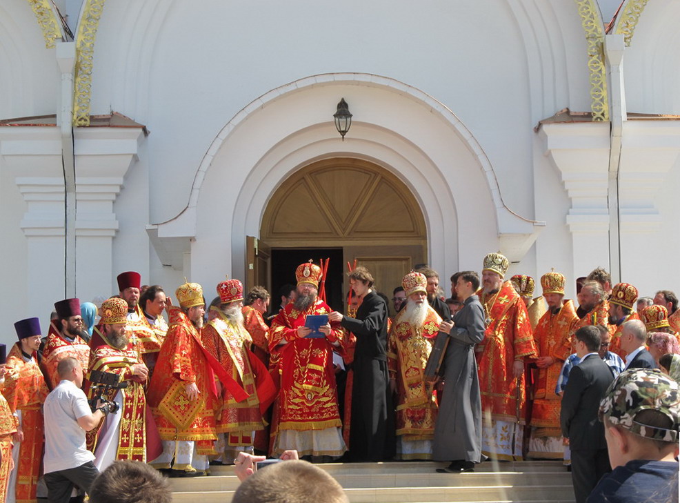 Асвяшчэнне царквы свяціцеляў Кірыла і Лаўрэнція Тураўскіх 11.05.2012 г.