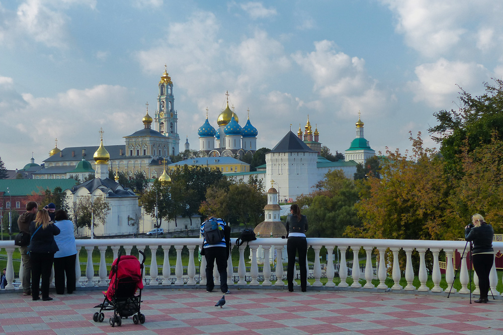 Троице-Сергиева Лавра.Вид с Пирожковой горы