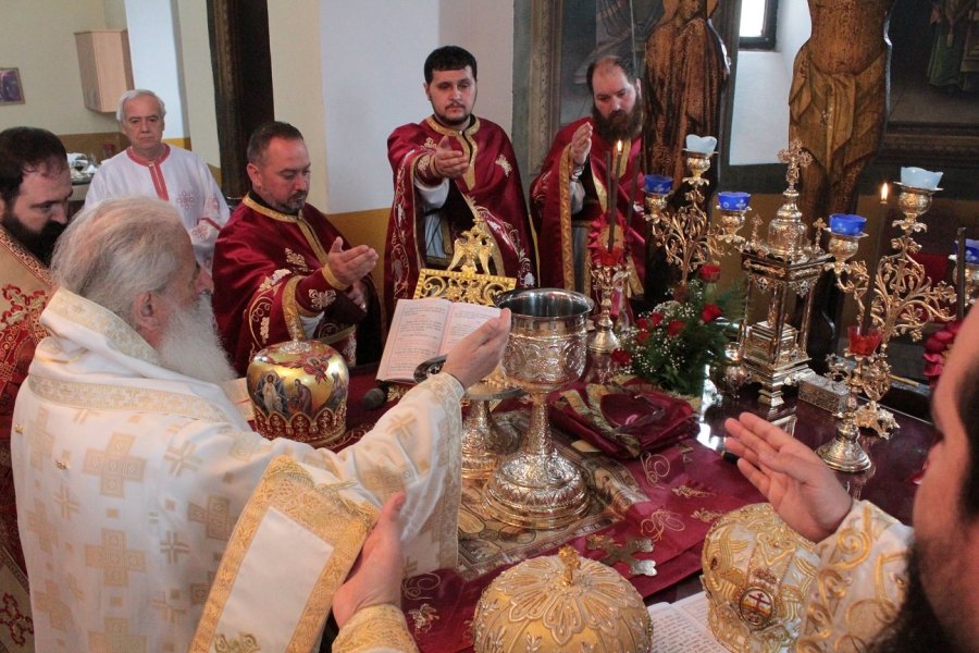 Proslava praznika Svetih Kirila i Metodija u Tetovo, Makedonija.