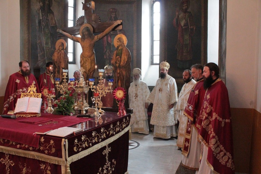 Proslava praznika Svetih Kirila i Metodija u Tetovo, Makedonija.