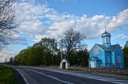 Pit_Zsak_79 
Cerkiew Św. Jerzego Zwycięzcy w Rybołach (1874). 
2015-05-07 23:39:19