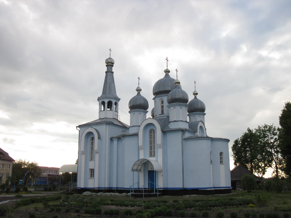 Царква Успення Божай Маці у пасёлку Краснае. Гомельскі раён