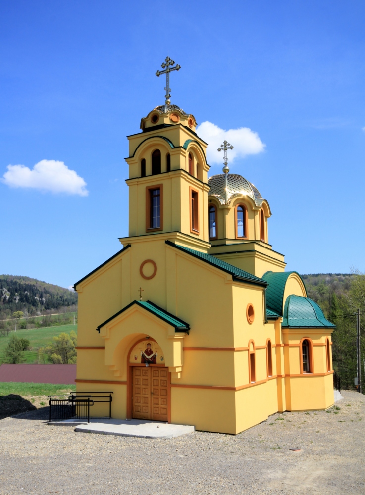 New Orthodox church of the Protection of the Mother of God in Bielanka