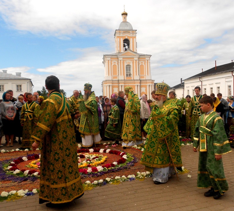Праздник в монастыре Варлаамо- Хутынском.