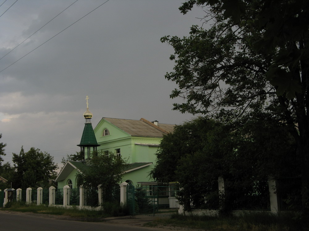 Свята-Ціхвінскі жаночы манастыр. Гомель. Вечар.
