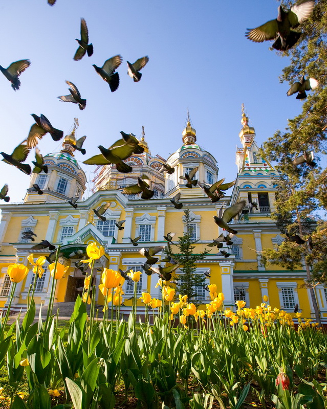 Вознесенский собор города Алматы
