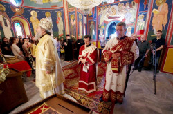 crkva 
Memorial service in the Monastery of "St George" in Deljadrovce, Macedonia. 
2015-06-19 12:09:21