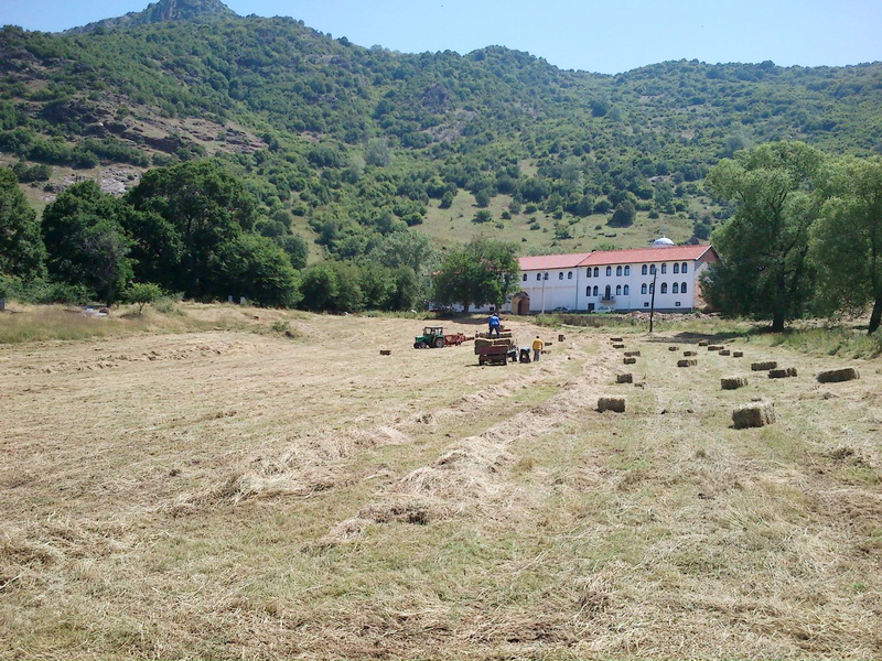 Konaci manastira "Svetog Nikole", selo Prilepec u okolini Prilepa, Makedonija.