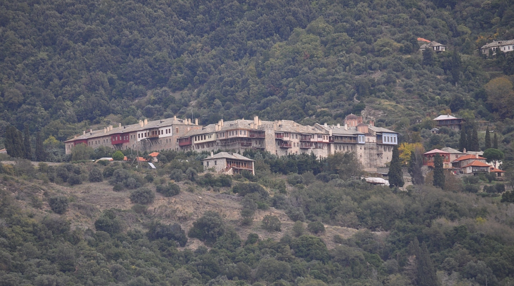МОНАСТЫРЬ КСИРОПОТАМ - Ιερά Μονή Ξηροποτάμου - Monastery Xiropotamou 2014 (2)