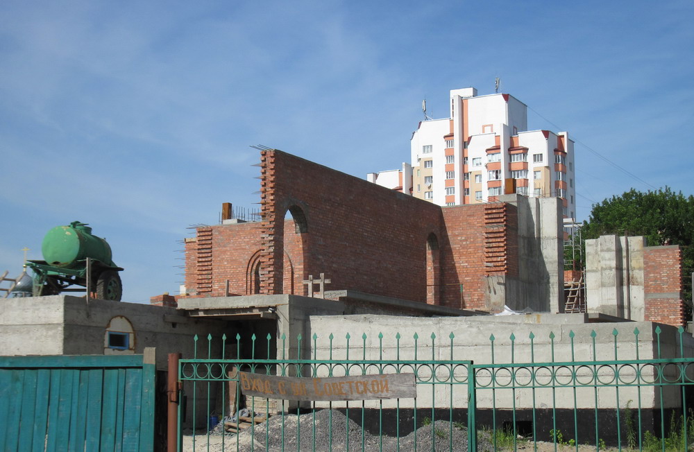 Узвядзенне Свята-Троіцкай царквы ў Гомелі-1