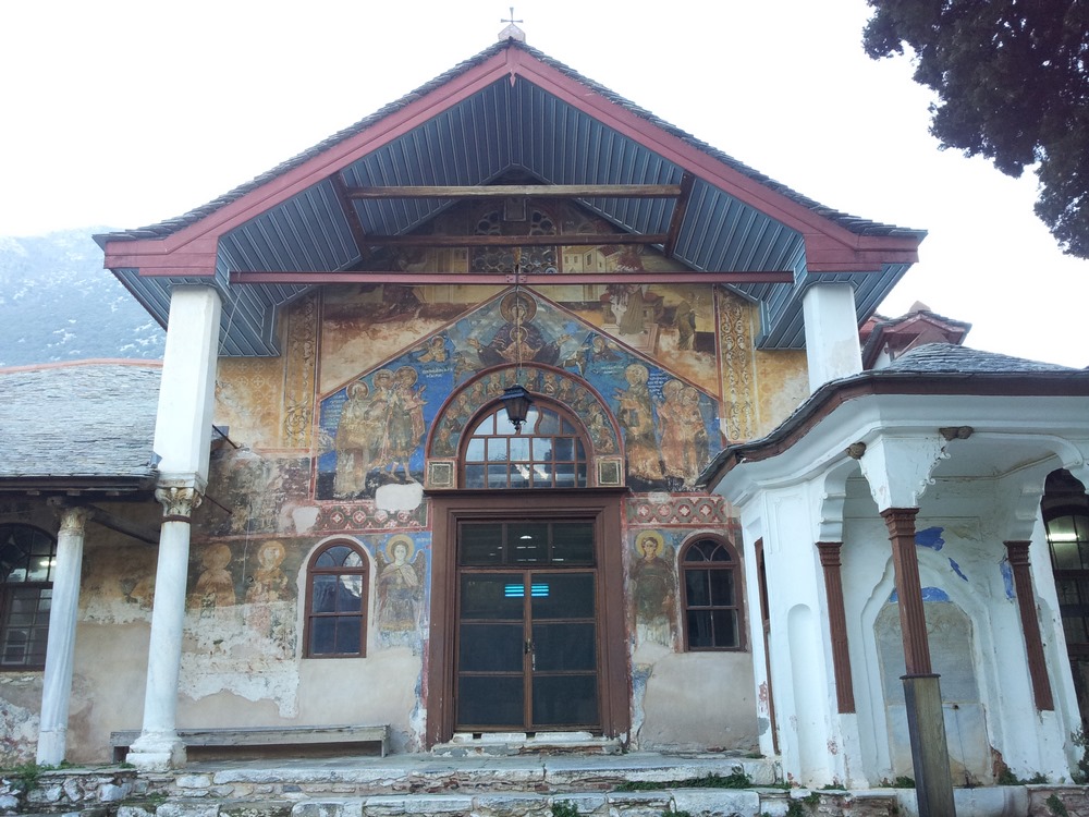 Свети манастир Велика Лавра,трпезарија