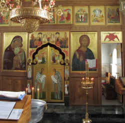 dziatishka 
Надвратная царква прп. Дыянісія Раданежскага. 
2015-07-30 09:26:01