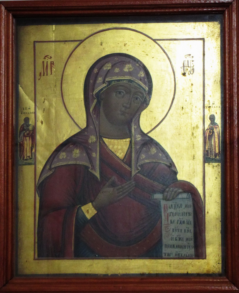 Ікона Божай Маці.