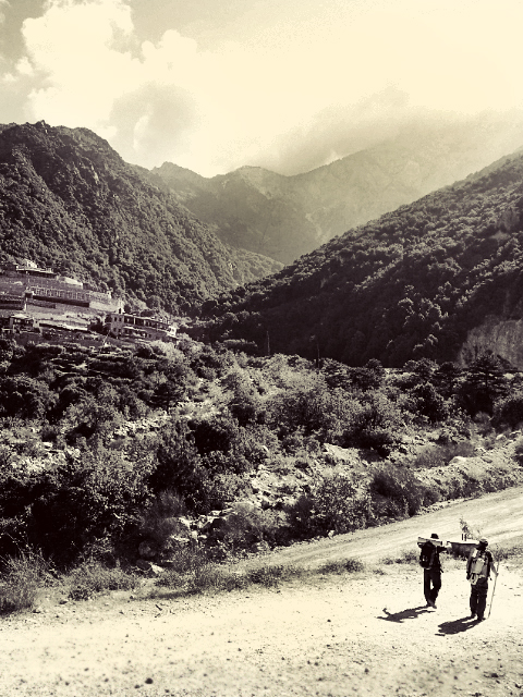 Pilgrims at Agios Pavlos