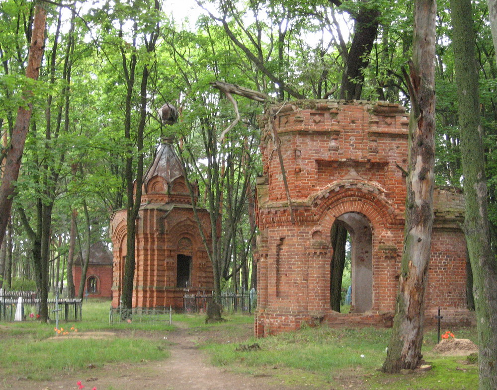 Капліцы на Рагачоўскіх могілках-1. 2008 г.
