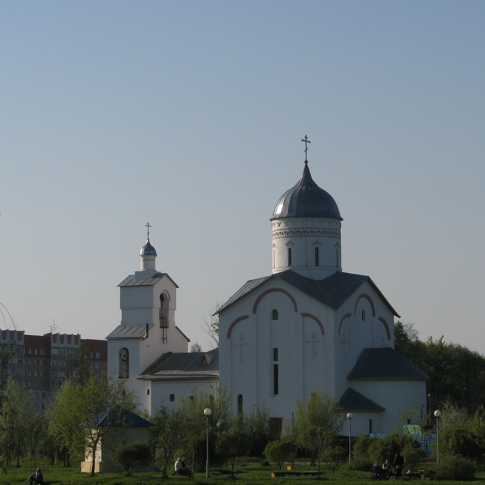 Царква Александра Неўскага. Навабеліца. Гомель