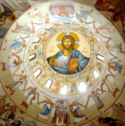 PALADA 
Frescă în noua Biserică cu hramul Sfântului Fanurie în orașul Câmpulung - Iisus Hristos Pantocrator. 
2015-08-02 17:16:00
