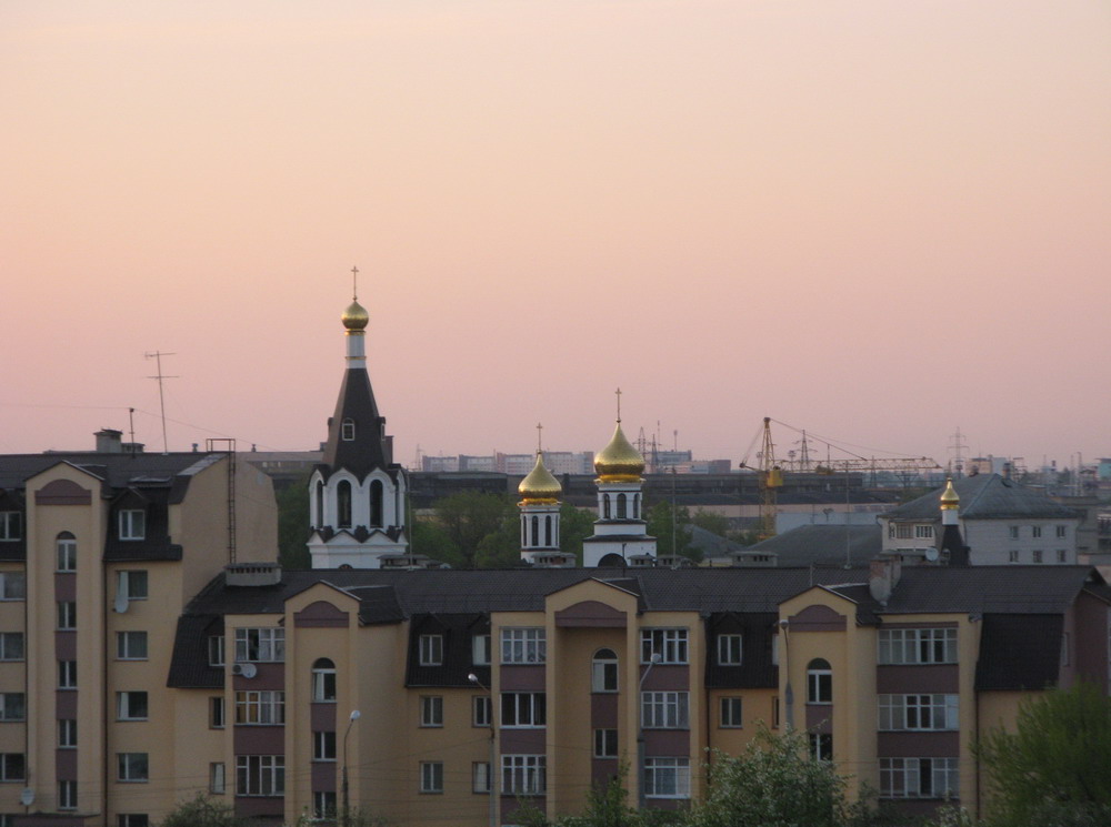 Свята-Мікольскі мужчынскі манастыр у Гомелі. Панарама. 2012. Травень