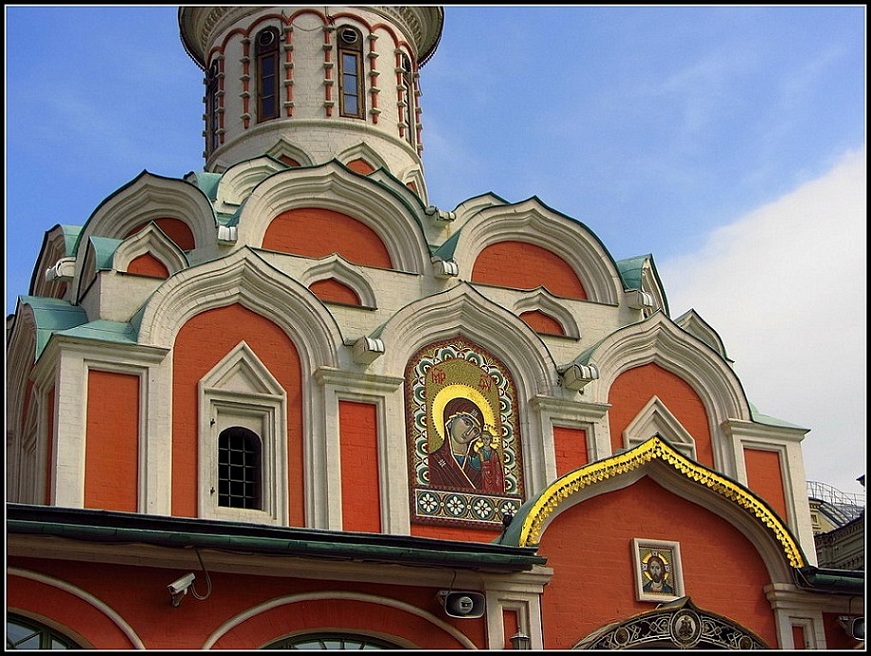 Казанский собор на Красной площади   Kazansky cathedral on the Red Square