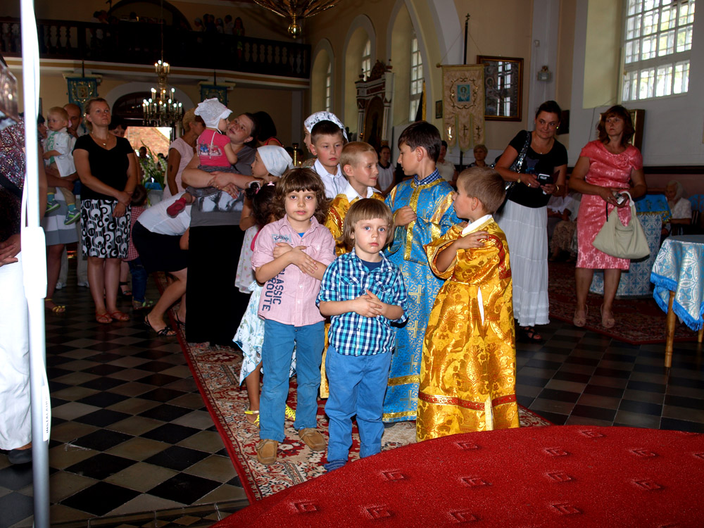 Przed świętą eucharystią