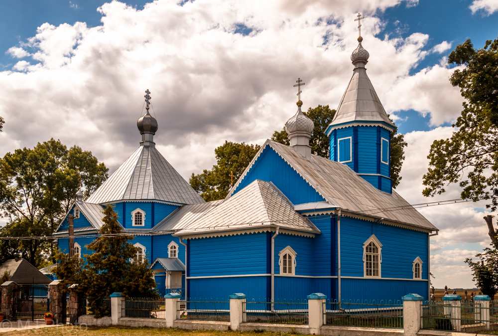 The Orthodox Church of Sts. Anna and Michael in Stary Kornin, Podlasie, Poland